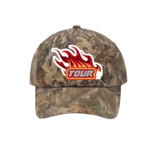 CAMO TRUCKER HAT TOUR STUDIO