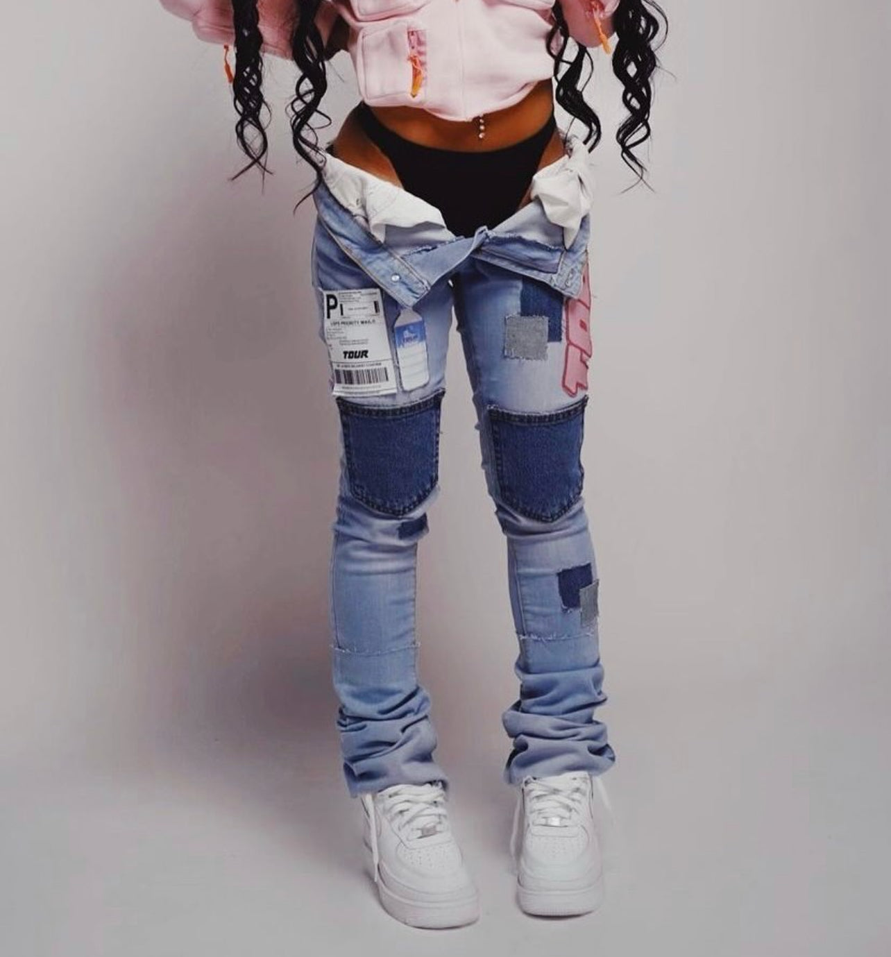 TOUR 6 POCKET STACKED DENIM TOURIST