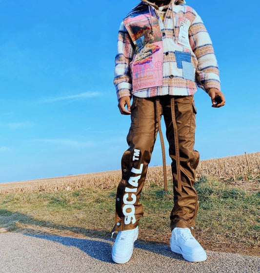 TOUR BROWN SNAP CARGO TOURIST